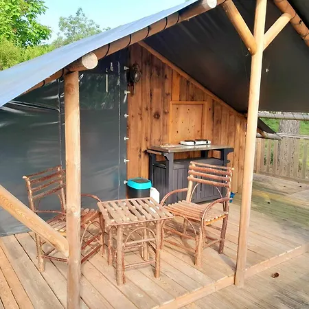 Les Auzerals Camping Du Lac Rabastens Buitenkant foto